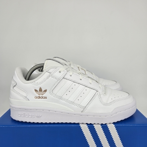 New adidas Forum Low 'White Rose Gold' Women's Shoes Size 8.5 - Picture 3 of 8